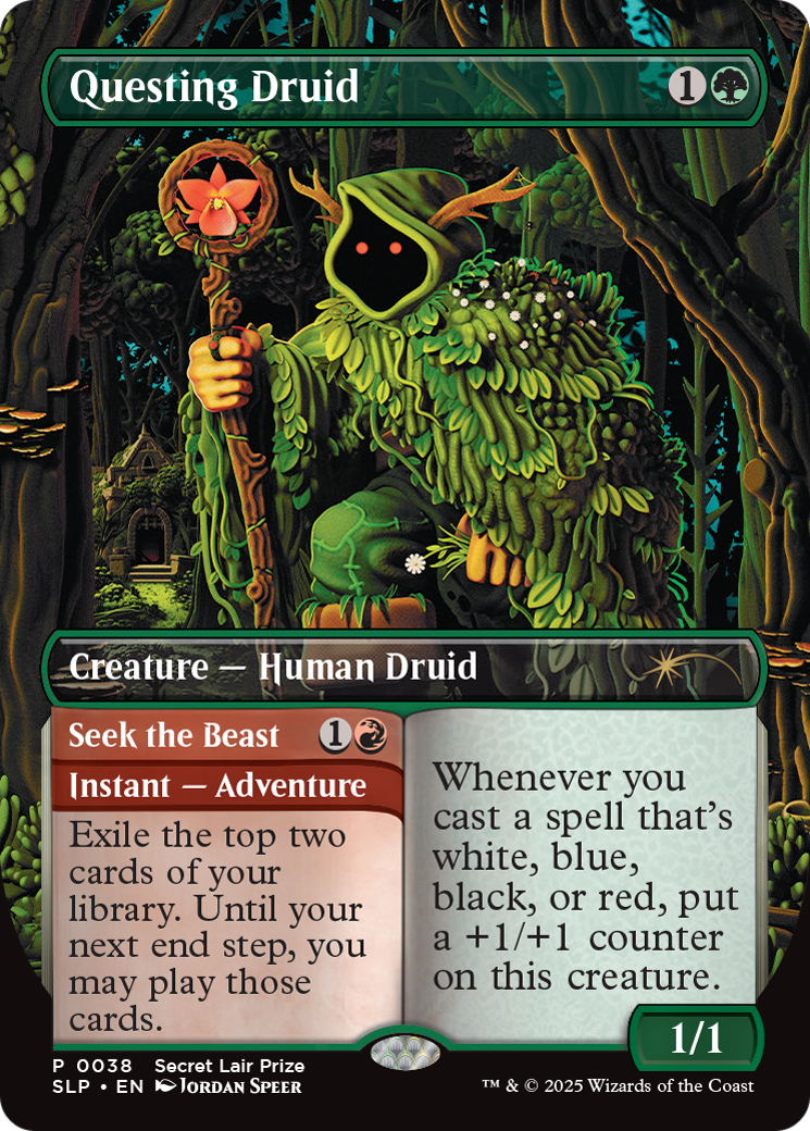 Questing Druid (038) [Secret Lair Showdown]  Foil
