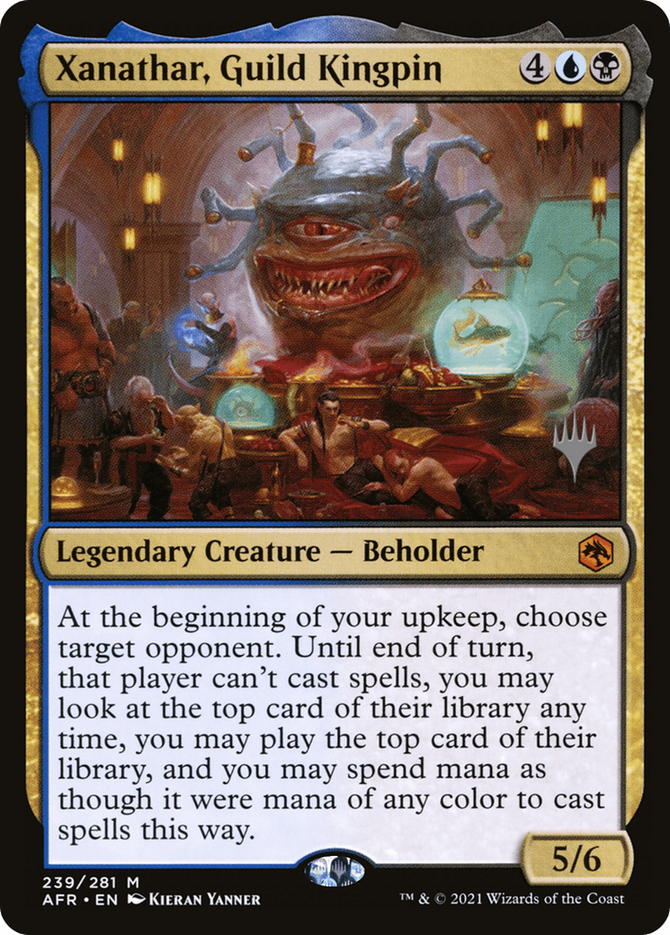 Xanathar, Guild Kingpin (Promo Pack) [Dungeons & Dragons: Adventures in the Forgotten Realms Promos] Foil