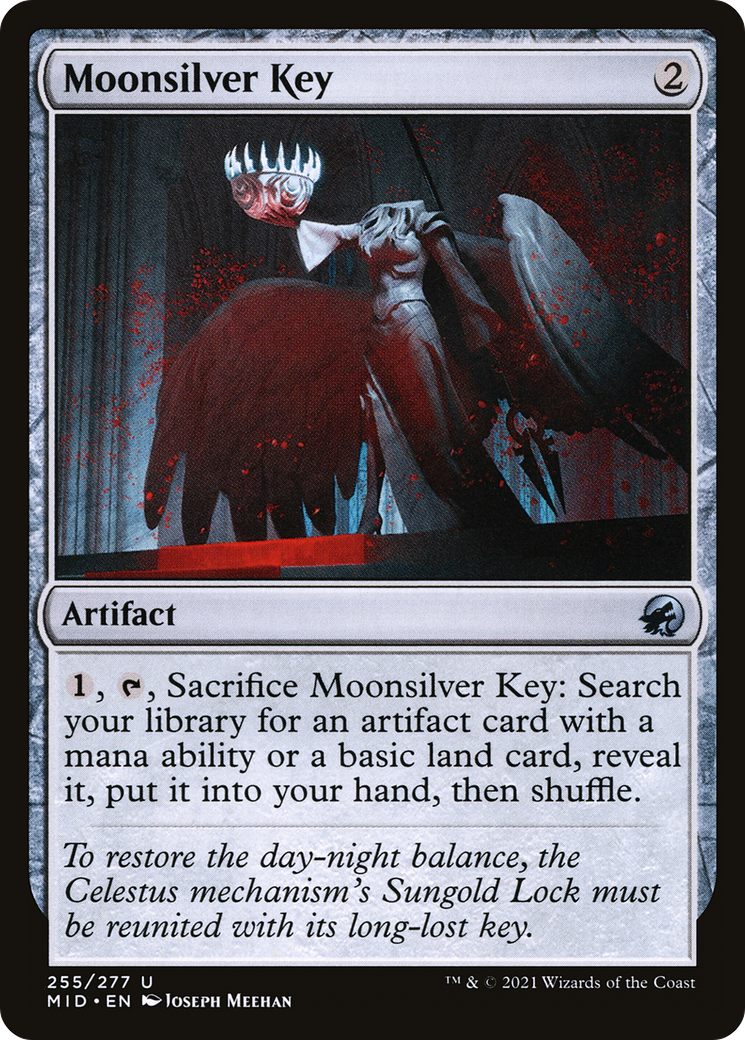 Moonsilver Key [Innistrad: Midnight Hunt] Foil