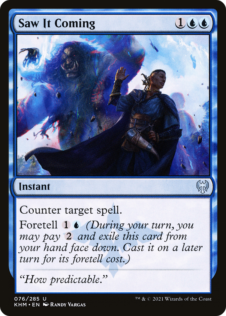 Saw It Coming [Kaldheim] Foil