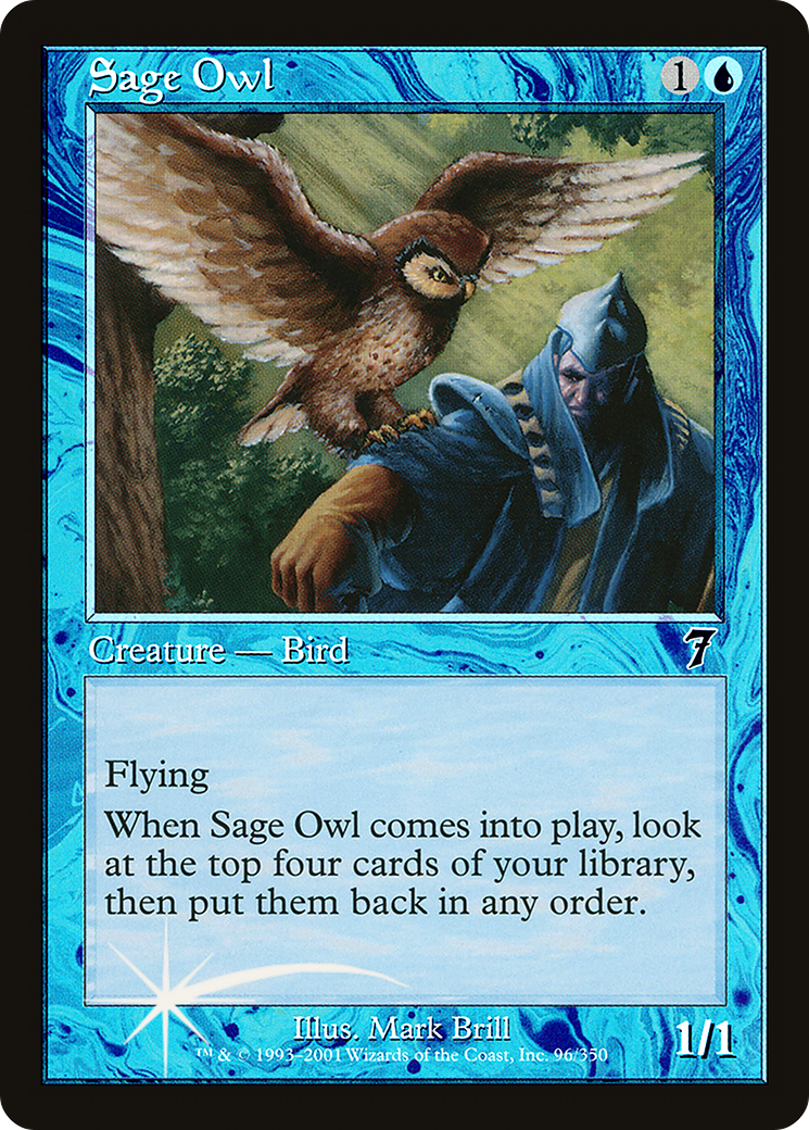 Sage Owl [Seventh Edition] Foil