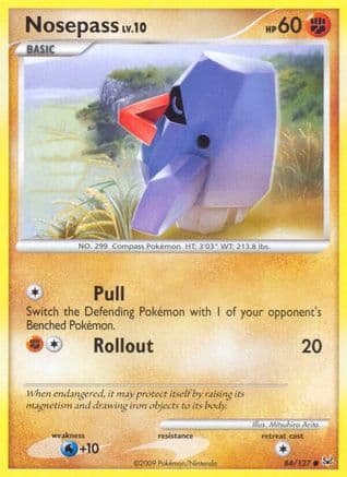 Nosepass  - Reverse Holofoil Platinum - Common