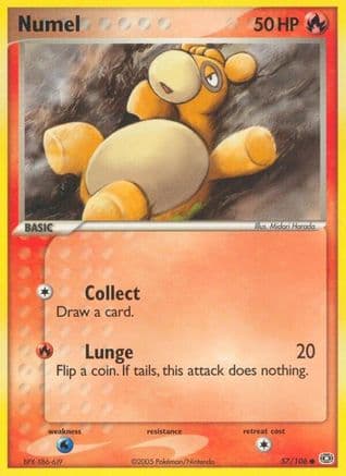 Numel 057/106 - Emerald Reverse Holofoil