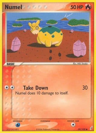Numel 059/100 - Crystal Guardians Reverse Holofoil