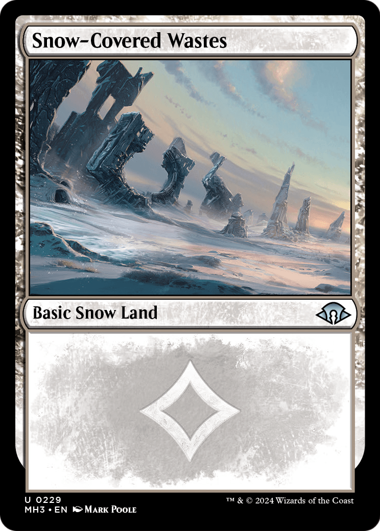 Snow-Covered Wastes (0229) [Modern Horizons 3] Foil