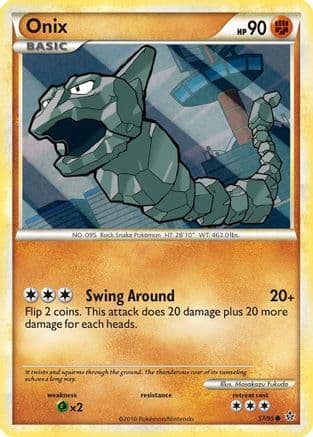 Onix 57/95 - Unleashed Reverse Holofoil