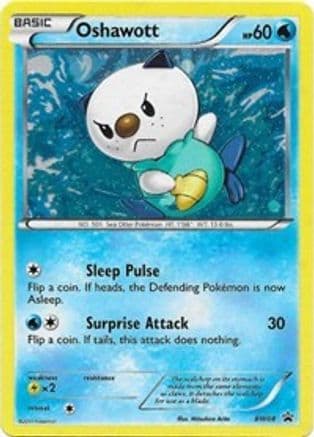 Oshawott BW08 BW08/101 - Black and White Promos Holofoil