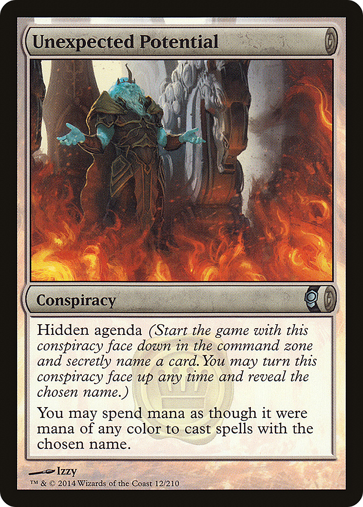 Unexpected Potential [Conspiracy] Foil