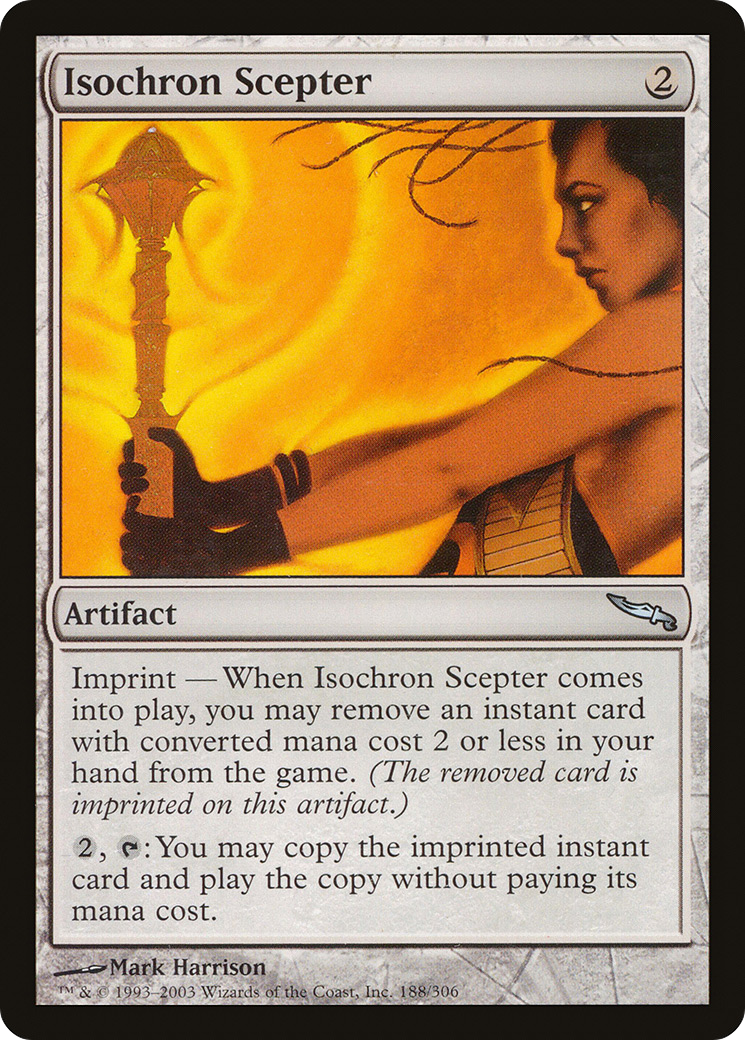 Isochron Scepter [Mirrodin] Foil