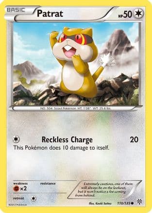 Patrat 110/135 - Plasma Storm Reverse Holofoil