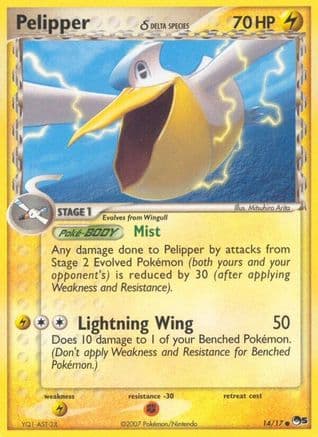 Pelipper (Delta Species) 014/17 - POP Series 5 Holofoil