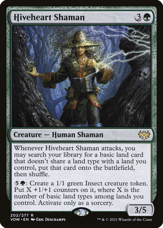 Hiveheart Shaman 202/277 (Innistrad: Crimson Vow)  - Foil