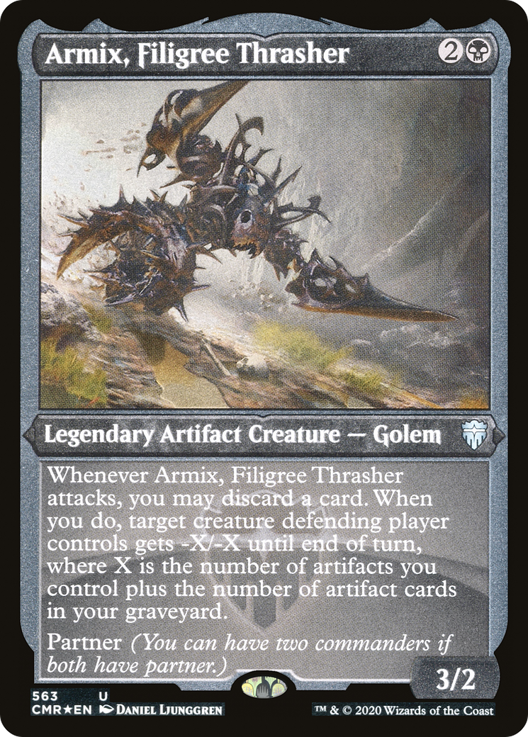 Armix, Filigree Thrasher (563) [Commander Legends]  Foil