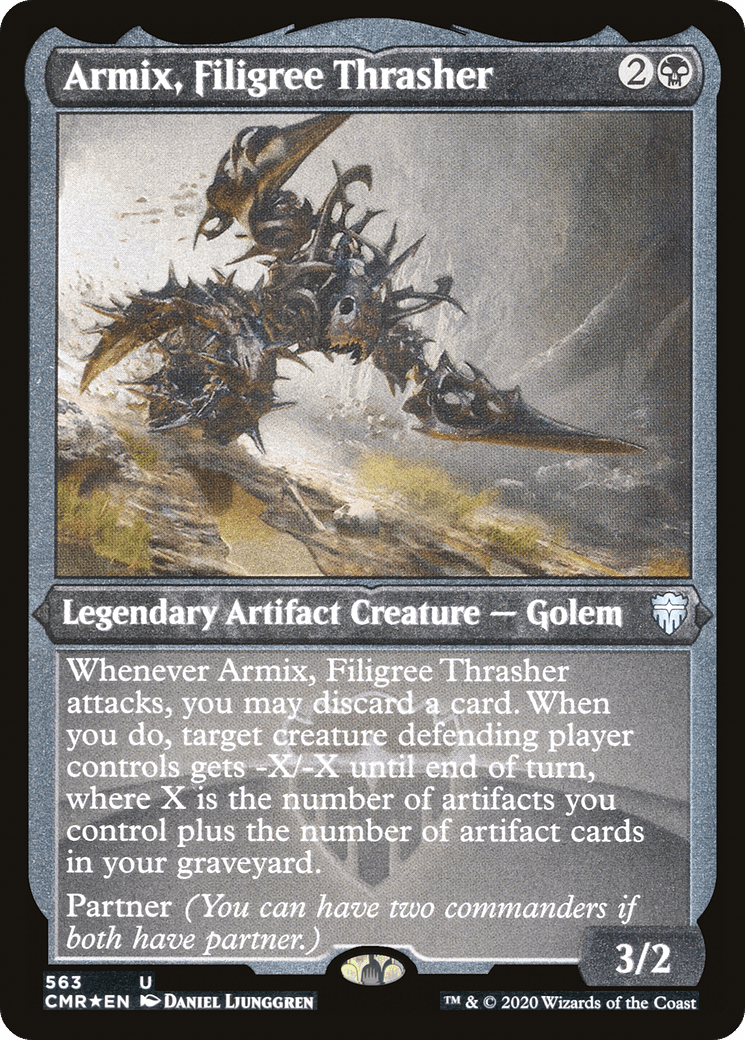 Armix, Filigree Thrasher (563) [Commander Legends]  Foil