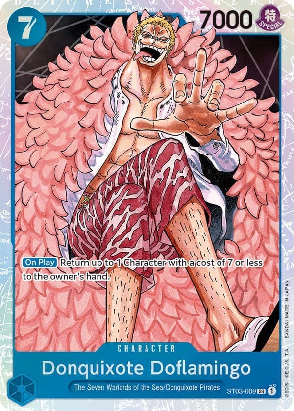 Donquixote Doflamingo [Starter Deck: The Seven Warlords of The Sea] Foil