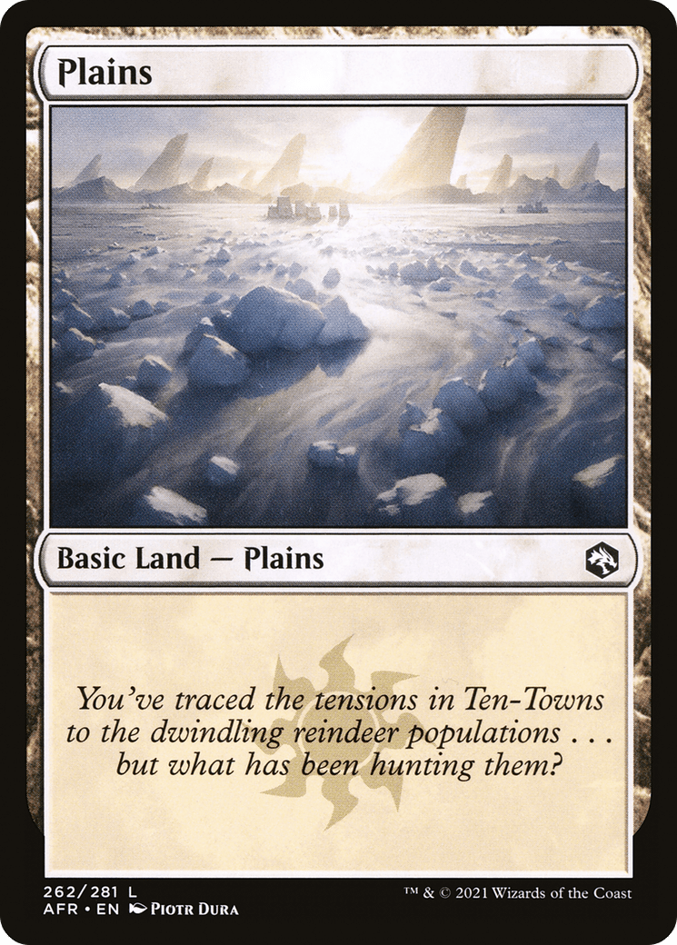 Plains (262) [Dungeons & Dragons: Adventures in the Forgotten Realms] Foil