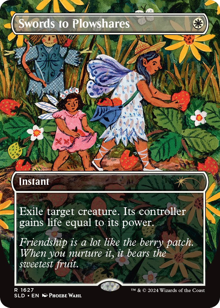 Swords to Plowshares (1627) [Secret Lair Drop Series]