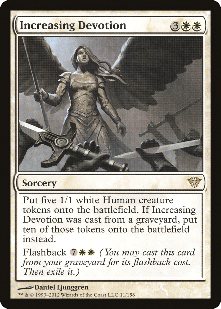 Increasing Devotion [Dark Ascension] Foil