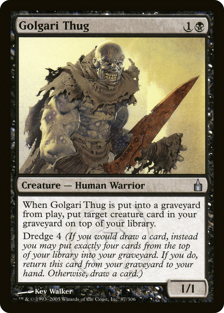 Golgari Thug [Ravnica: City of Guilds] Foil