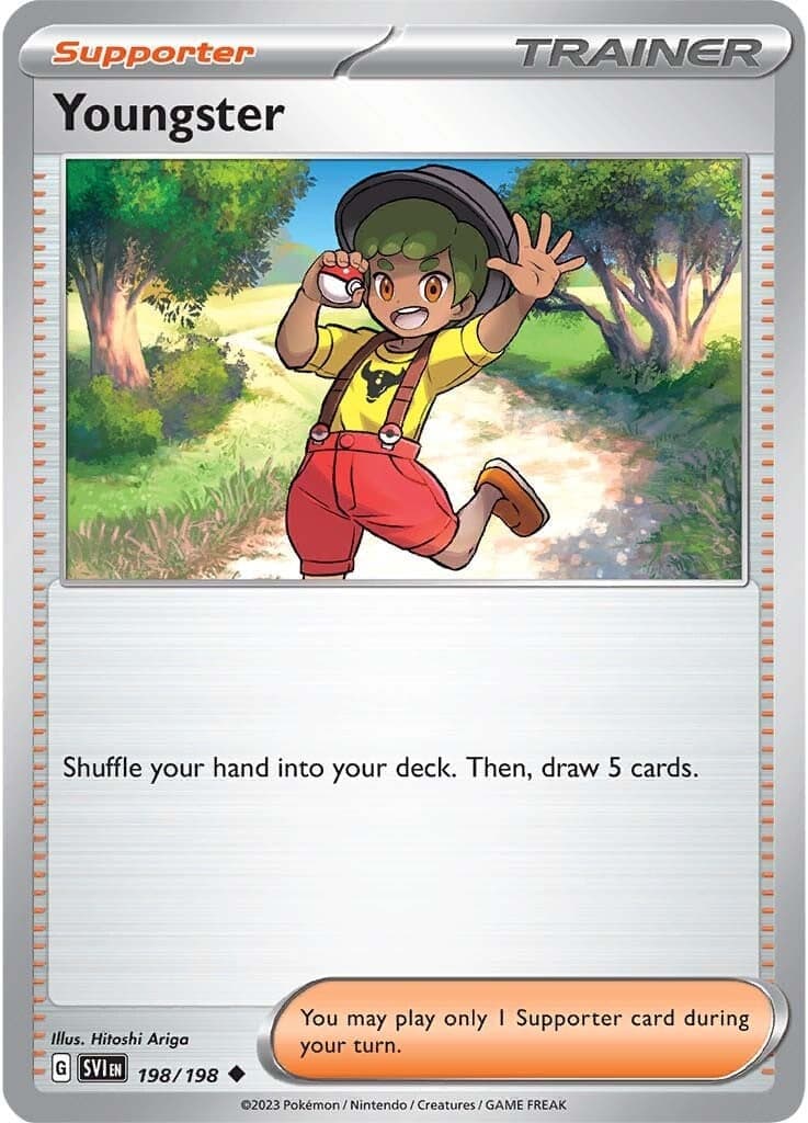 Youngster 198- SV01 Scarlet & Violet Base Set Reverse Holofoil