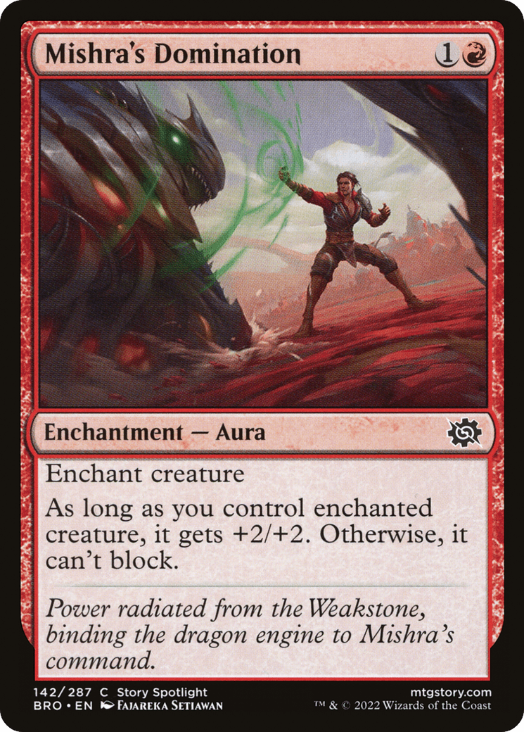 Mishra's Domination [The Brothers' War] Foil