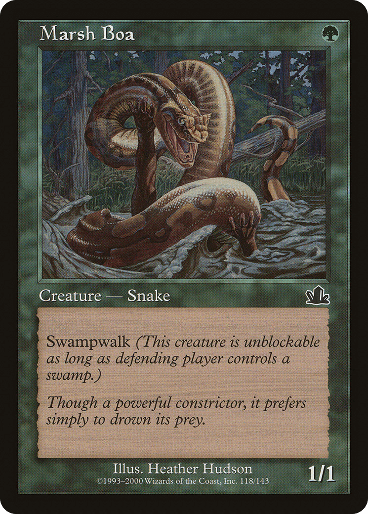 Marsh Boa [Prophecy] Foil