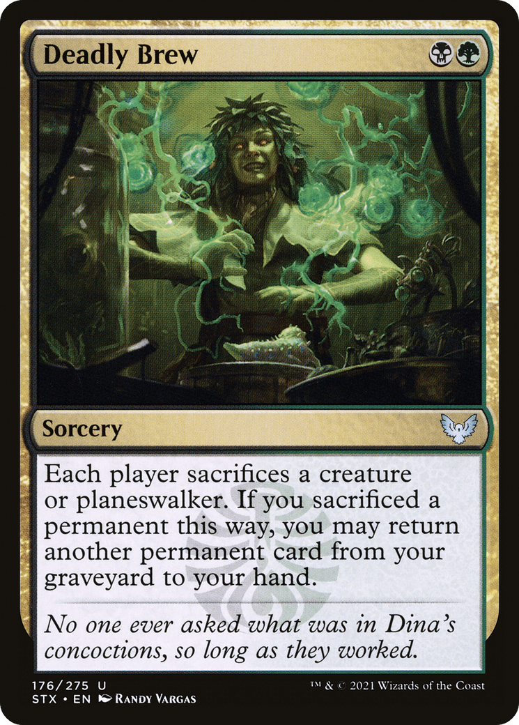Deadly Brew [Strixhaven: School of Mages] Foil