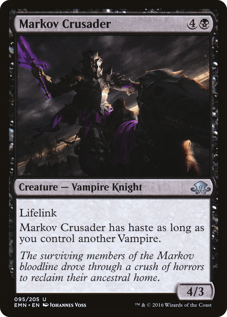Markov Crusader [Eldritch Moon] Foil