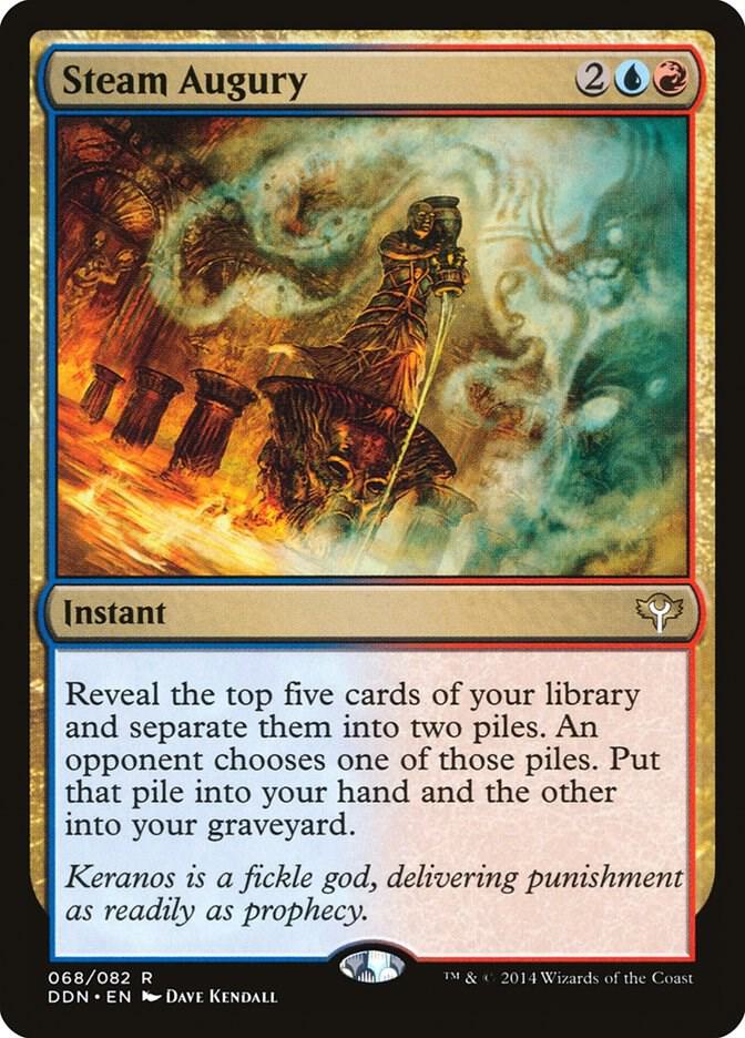 Steam Augury 68/82 (Duel Decks: Speed vs. Cunning) 