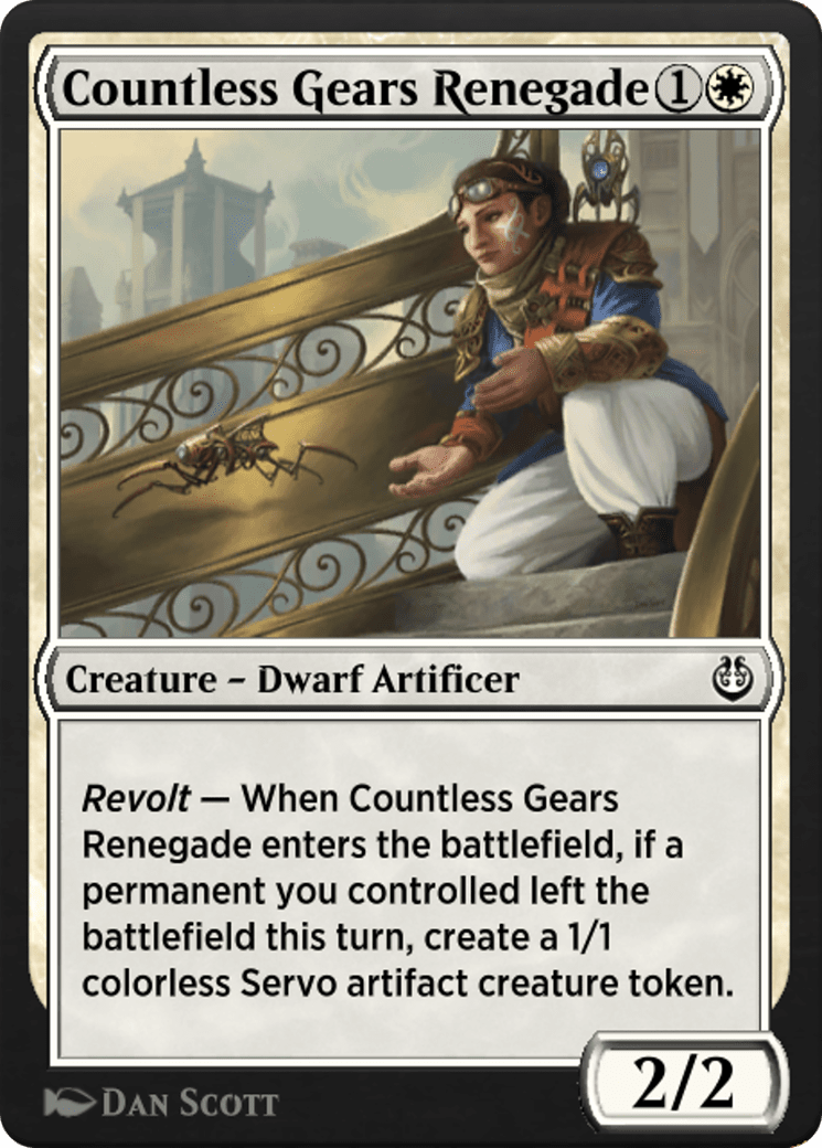 Countless Gears Renegade (KLR-014) - Kaladesh Remastered