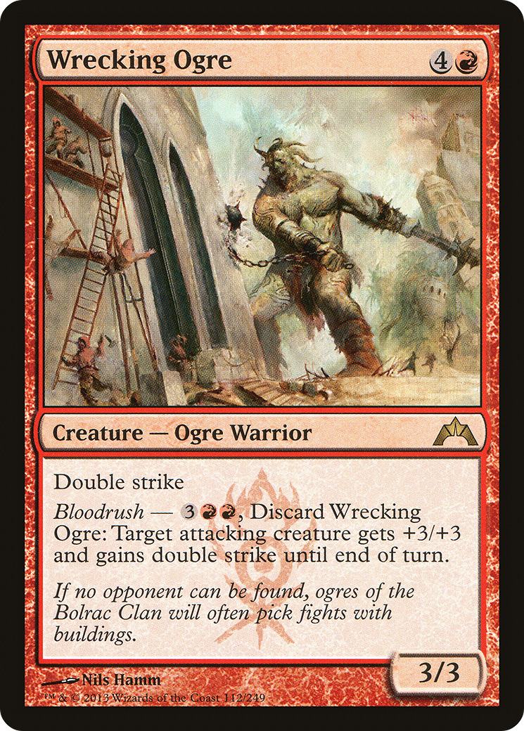 Wrecking Ogre [Gatecrash] Foil