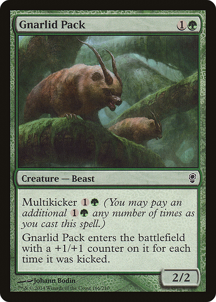 Gnarlid Pack [Conspiracy] Foil
