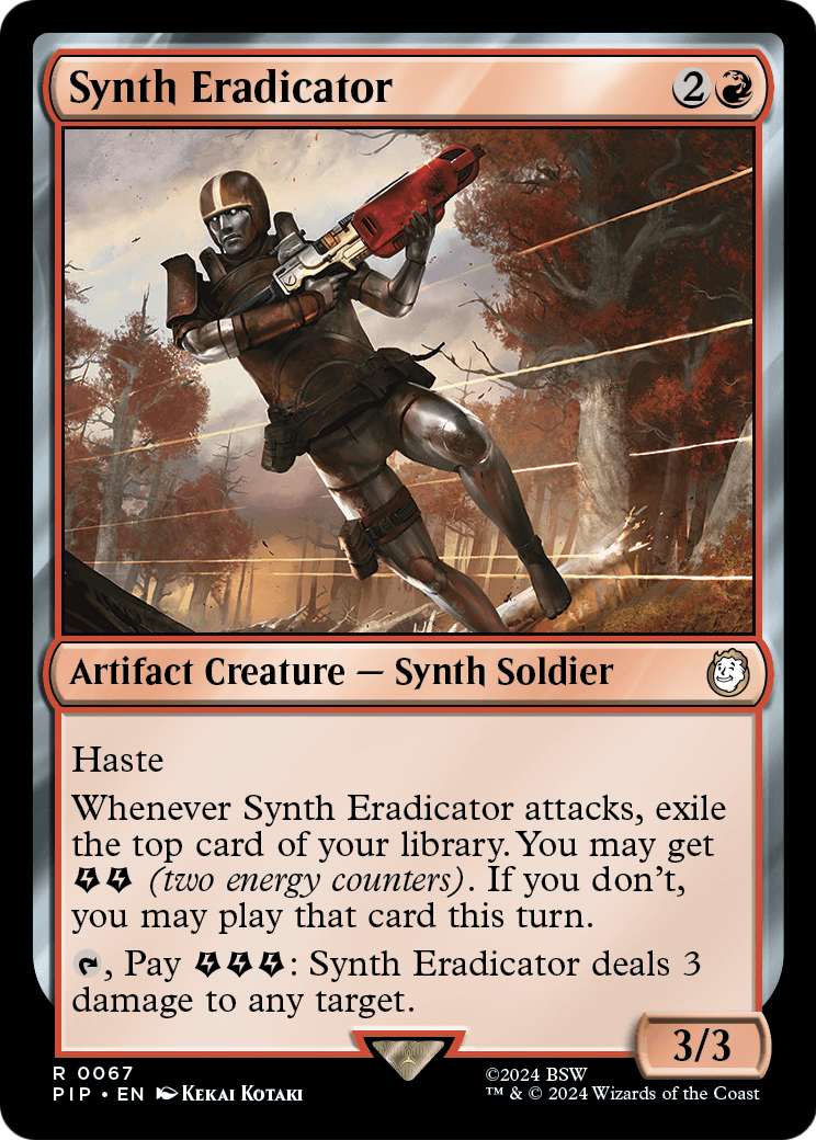 Synth Eradicator [Fallout] Foil