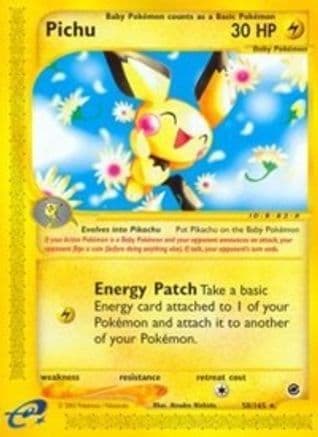 Pichu 58/165 - Expedition Reverse Holofoil