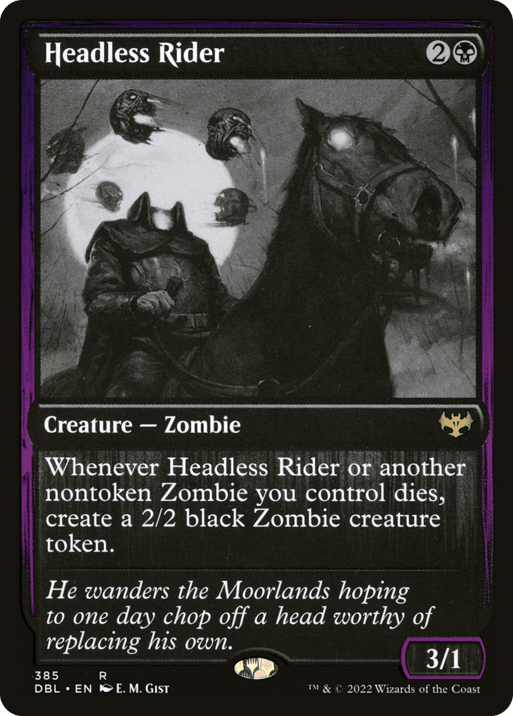 Headless Rider [Innistrad: Double Feature] Foil