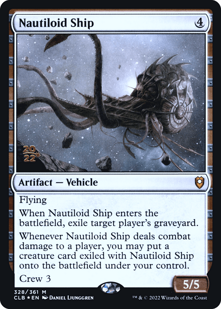 Nautiloid Ship [Commander Legends: Battle for Baldur's Gate Prerelease Promos]