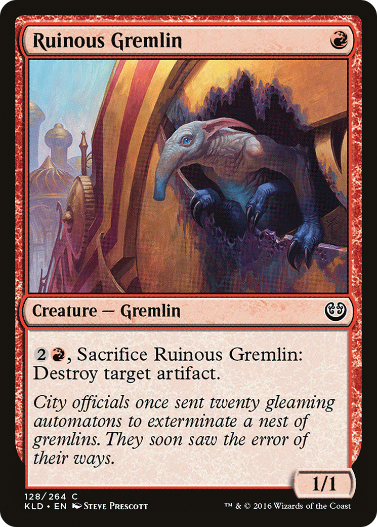 Ruinous Gremlin [Kaladesh] Foil