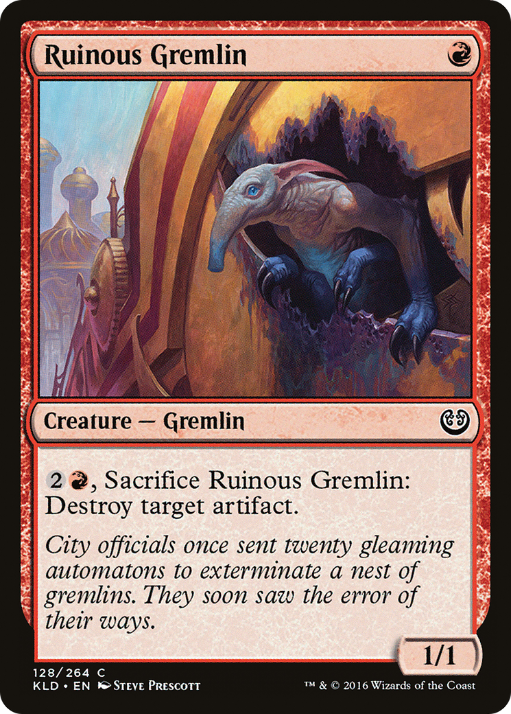 Ruinous Gremlin [Kaladesh] Foil