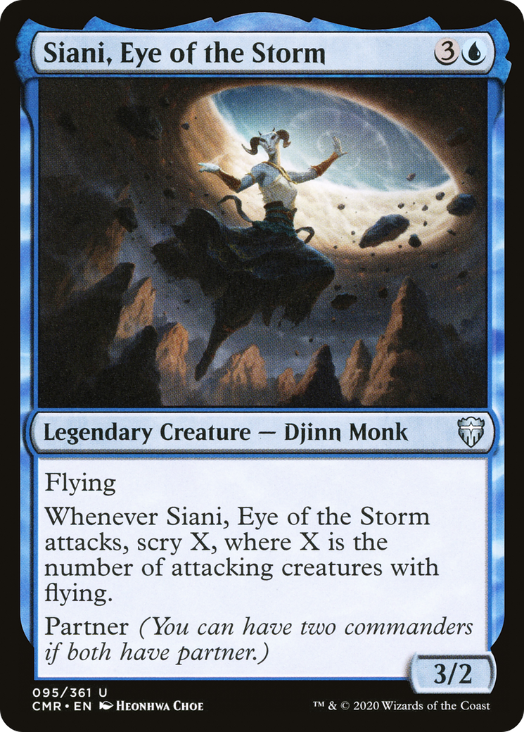 Siani, Eye of the Storm [Commander Legends] Foil