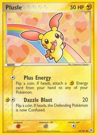 Plusle 069/101 - Hidden Legends Reverse Holofoil