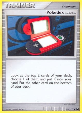 Pokedex HANDY910is 114/127  Platinum - Uncommon