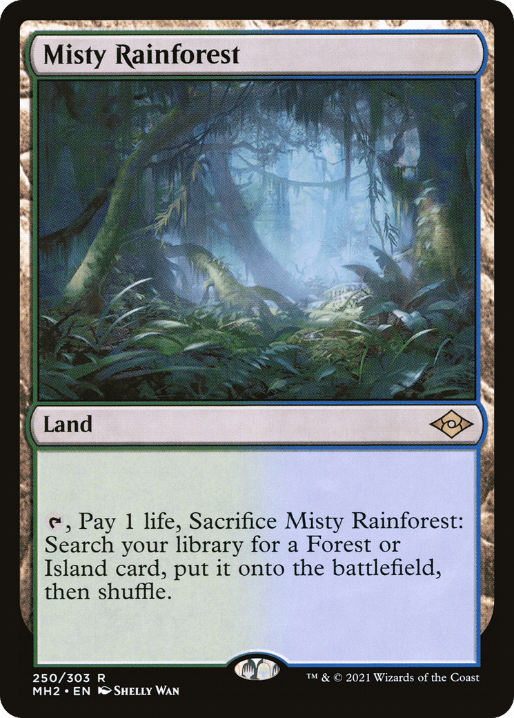 Misty Rainforest [Modern Horizons 2] Foil