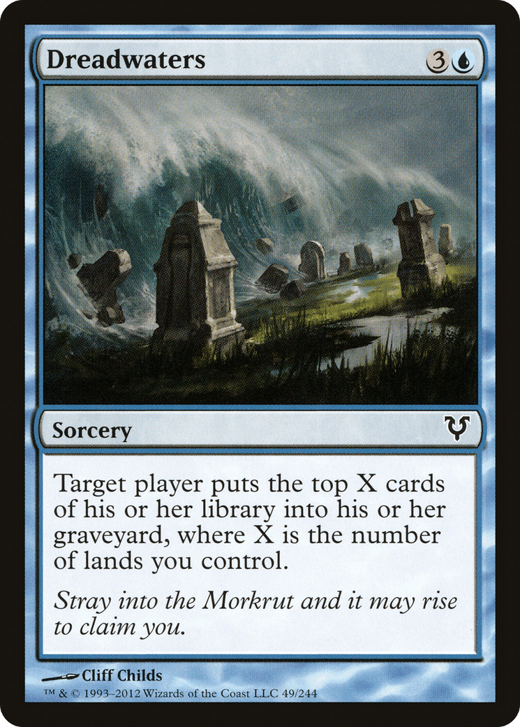 Dreadwaters [Avacyn Restored] Foil