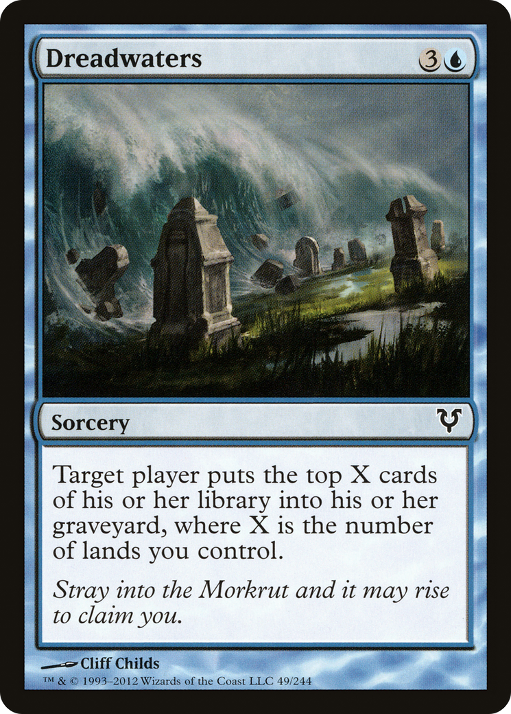 Dreadwaters [Avacyn Restored] Foil