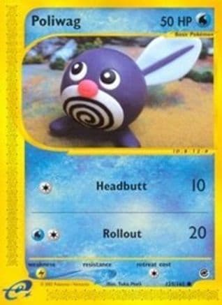 Poliwag 125/165 - Expedition Reverse Holofoil