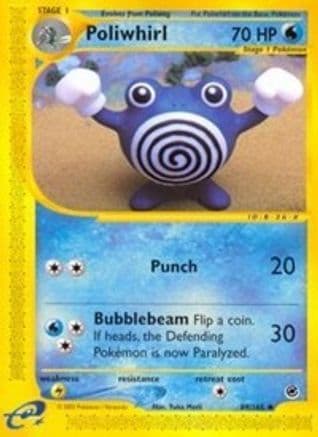 Poliwhirl 89/165 - Expedition Reverse Holofoil