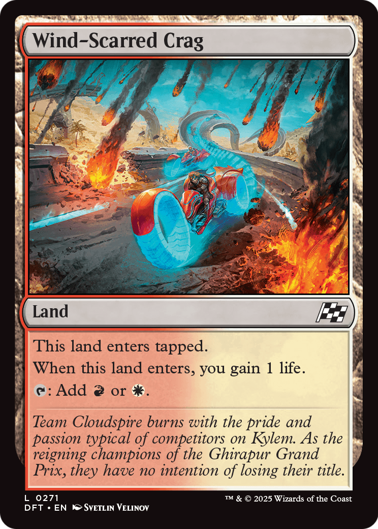 Wind-Scarred Crag |  Foil (271) [Aetherdrift]