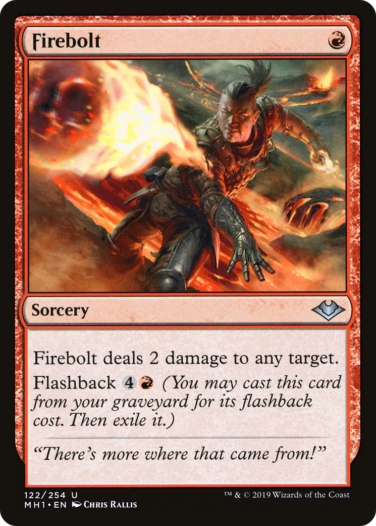 Firebolt [Modern Horizons] Foil
