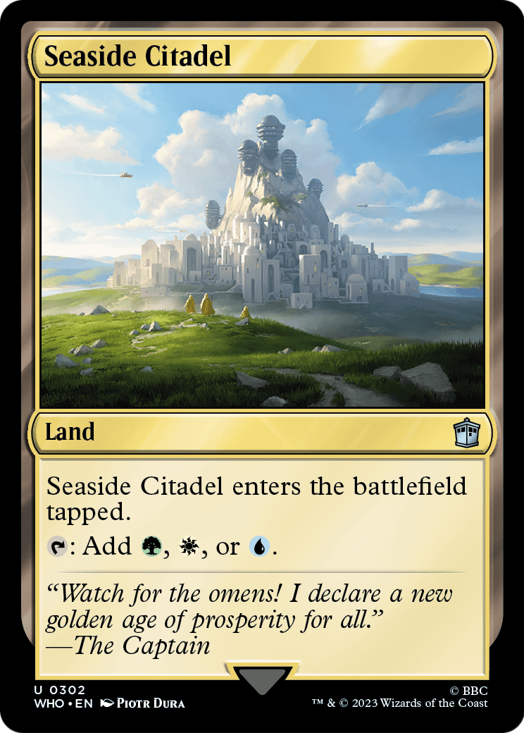 Seaside Citadel [Doctor Who] Foil