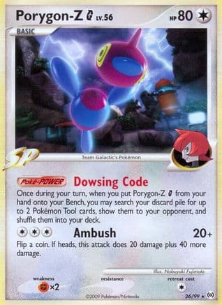 Porygon-Z G 026/99 - Arceus Reverse Holofoil